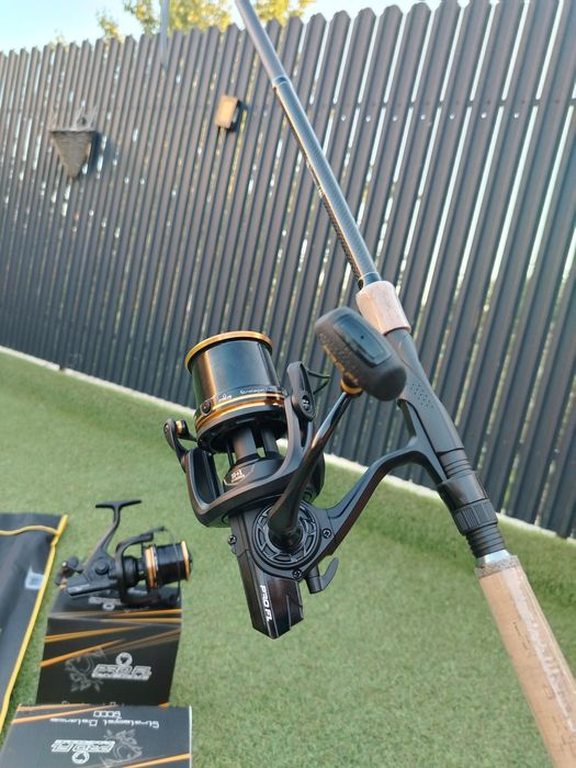 Set 2 Lansete PROFL X POWER FEEDER 3.90m 180g NEW 2024 + Set 2 Mulinet