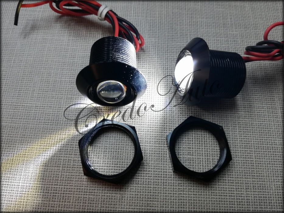 НОВО!Мощни Диодни дневни светлини 5,000к - 20w 12V 2бр