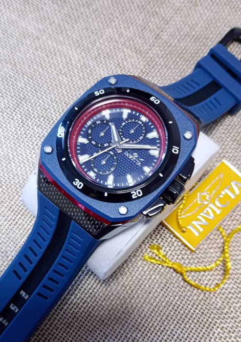 Ceas Invicta Speedway Chronograph Quartz Blue Dial – Barbati