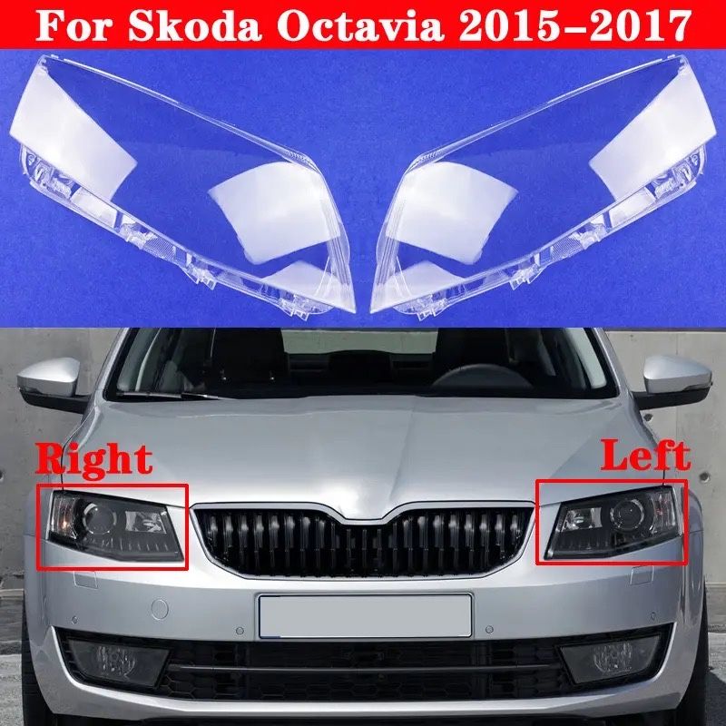 Set sticle far Skoda Octavia 2015-2017(sticla far stanga/dreapta)