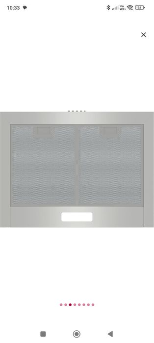 Hota decorativa GORENJE WHC629E4X, 1 motor, 450 m3/h, L 60 cm, inox