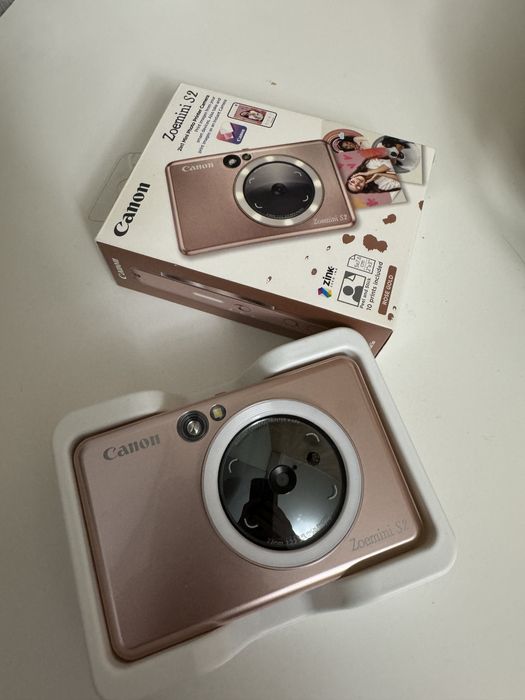 Фотокамера моментальной печати Canon Zoemini S2 розовый