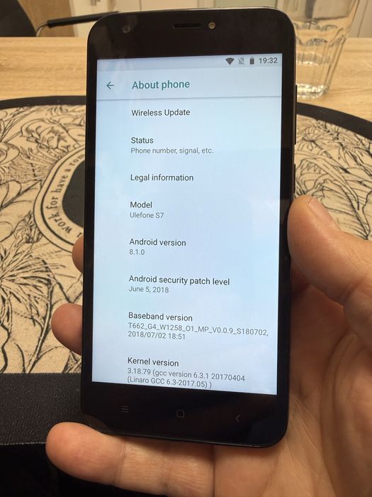 Ulefone S7 8gb отлични