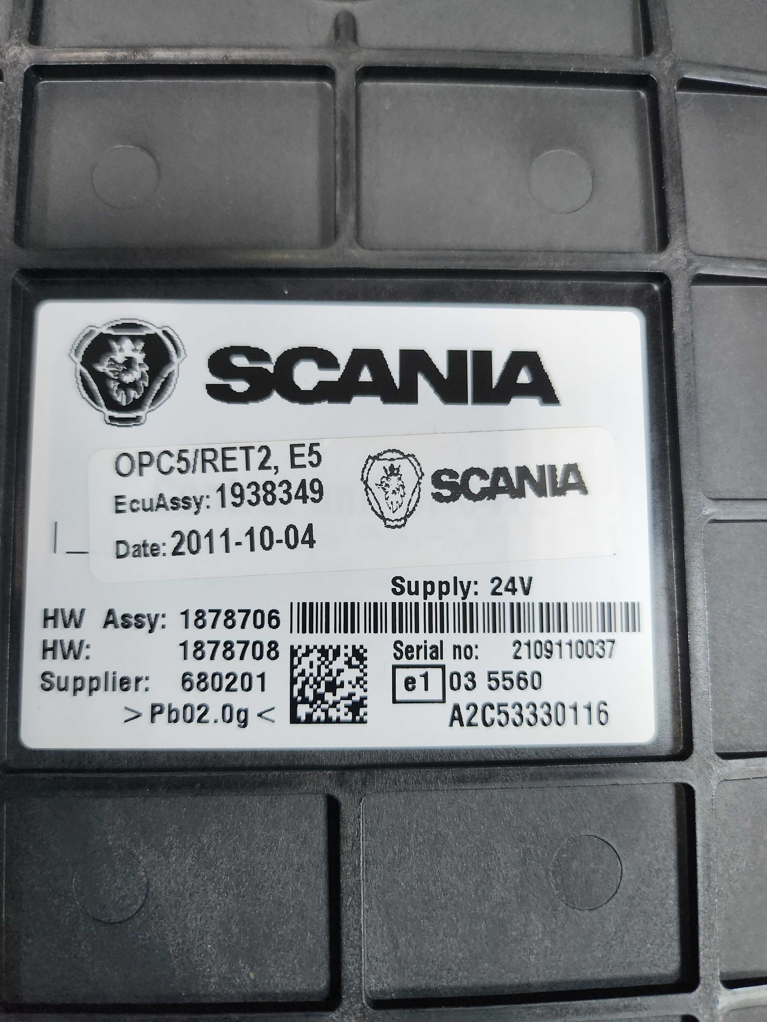 Calculator Cutie viteze si retarder Scania OPC4/RET