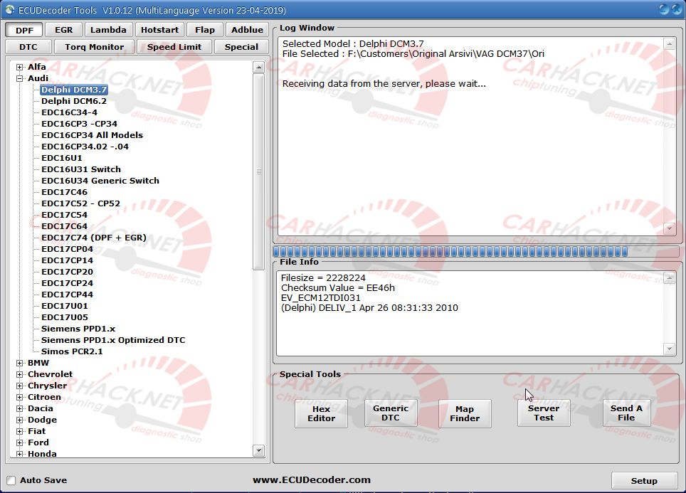 Ecu Decoder ecudecoder оригинален софт за dpf off, egr off, dtc off