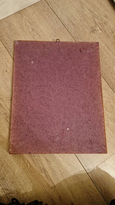 Стара Българска картина, масло, подпис, масивна дървена рамка.