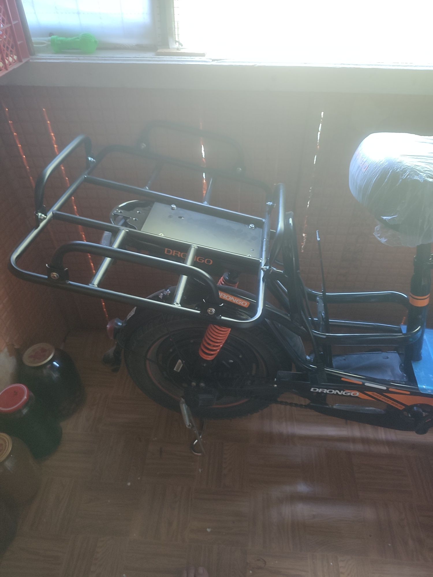Monster Drongo A8 kuryerlar uchun maxsus elektr velosiped