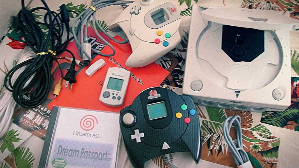 Sega Dreamcast HKT-3000 VA-0 - Игровая приставка из Японии.