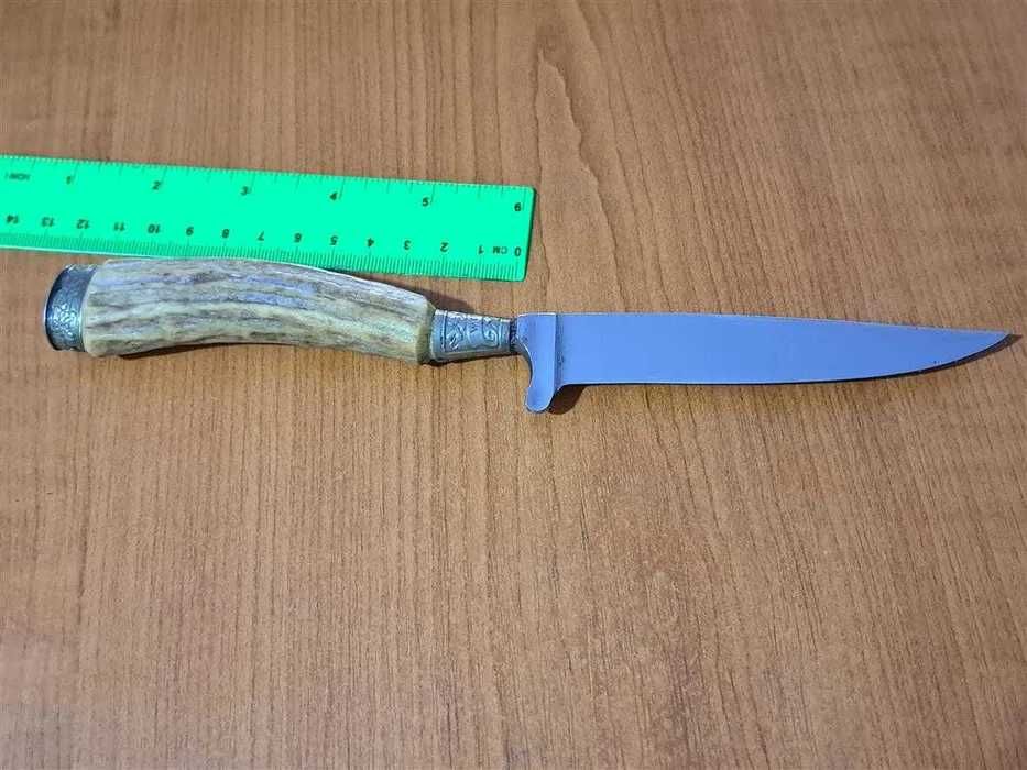 Cutit vechi de colectie cu teaca din piele