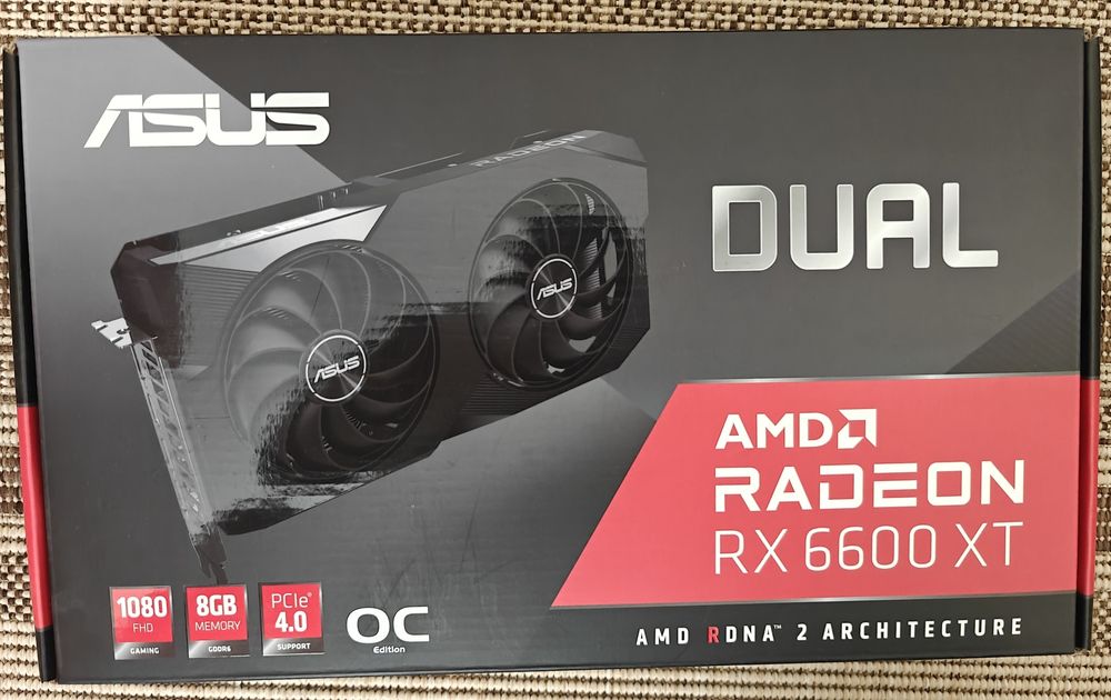 rx 6600 xt ASUS Dual OC AMD