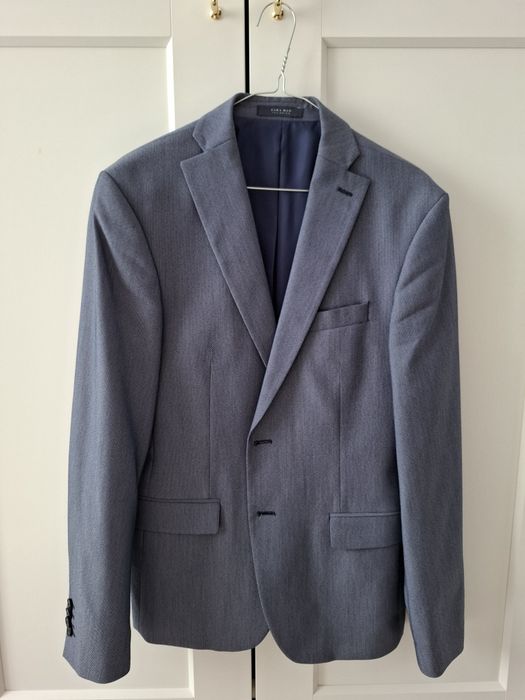 Costum Zara Man gri marimea 48
