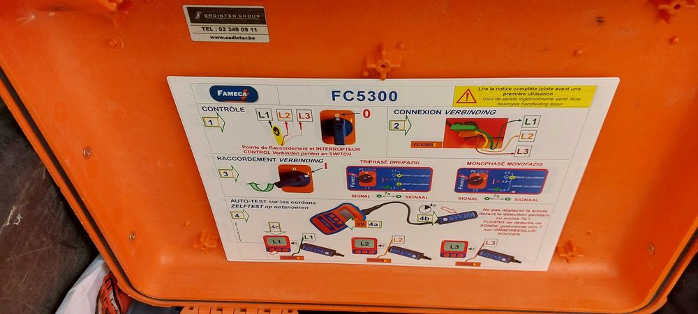 Fameca -detectie circuite electrice