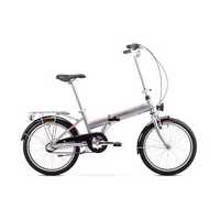 Bicicleta pliabila unisex Romet Wigry 3, aluminiu, husa, sa, antifurt