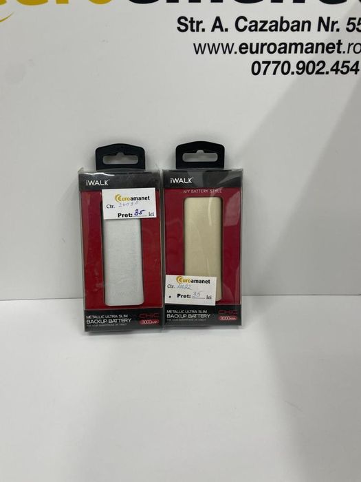 Acumulator extern iWalk Chic 3000, 3000 mAh, USB -I-