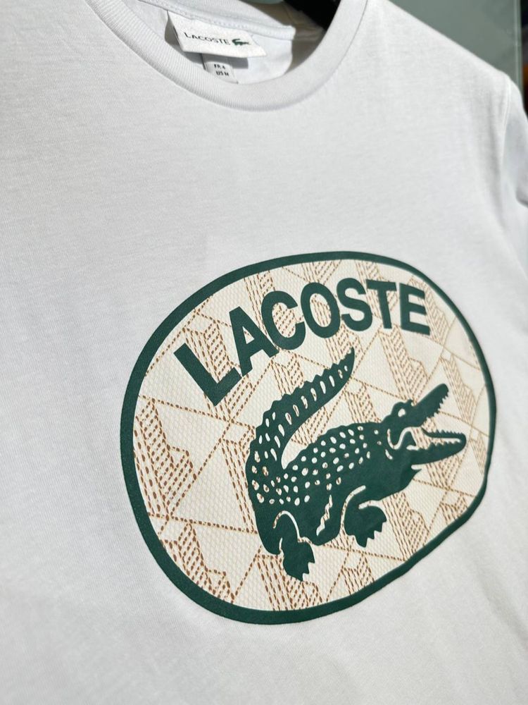 Мужская футболка 100% хлопок от Lacoste