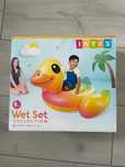 Saltea piscina, Intex, Model rata, PVC, 147 x 147 x 81 cm, Multicolor