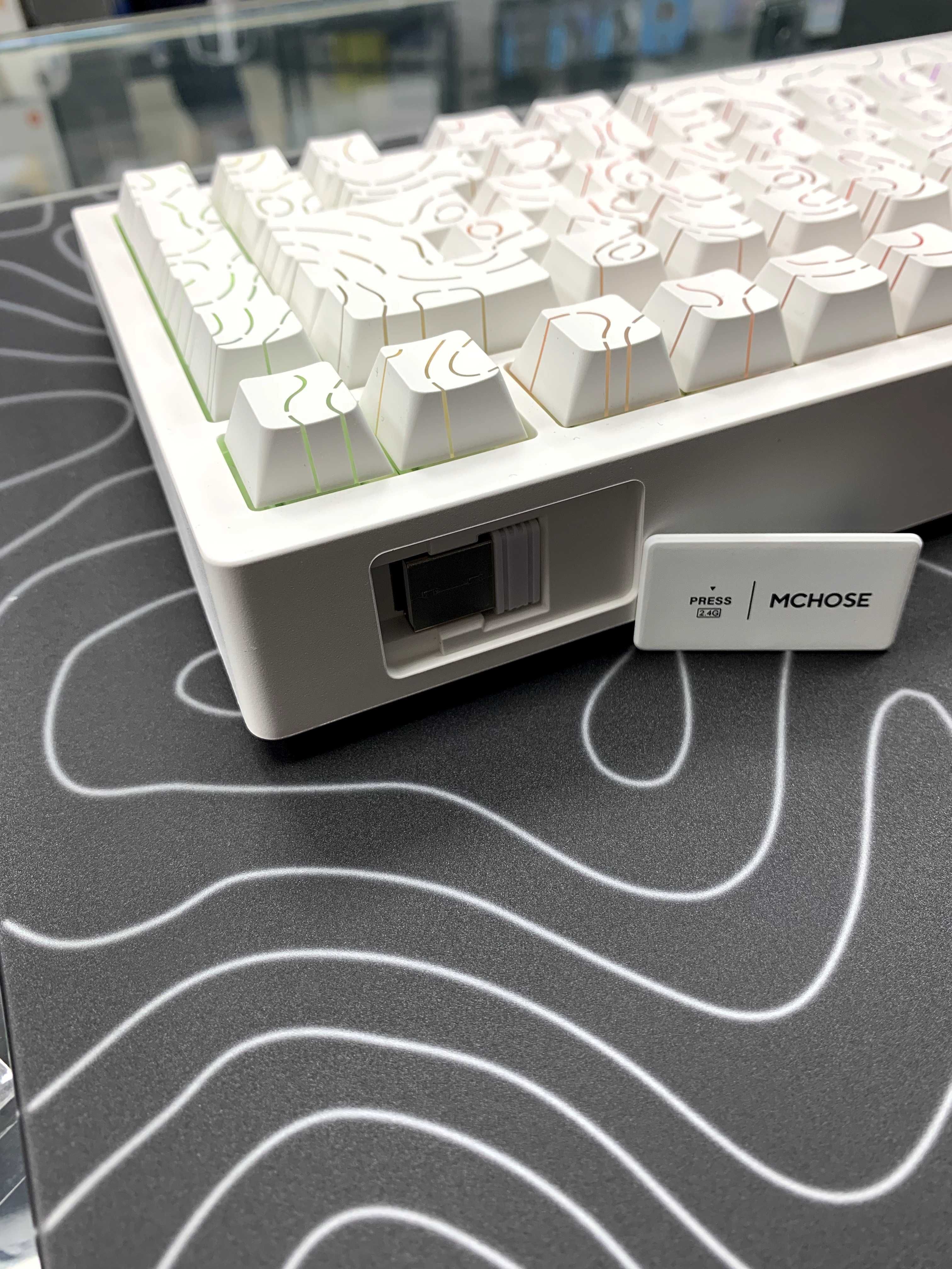 MCHOSE G75 Pro White Topographic