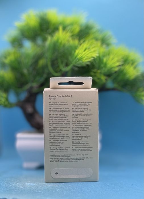 НОВО!!! Безжични слушалки Google Pixel Buds PRO 2, Porcelain