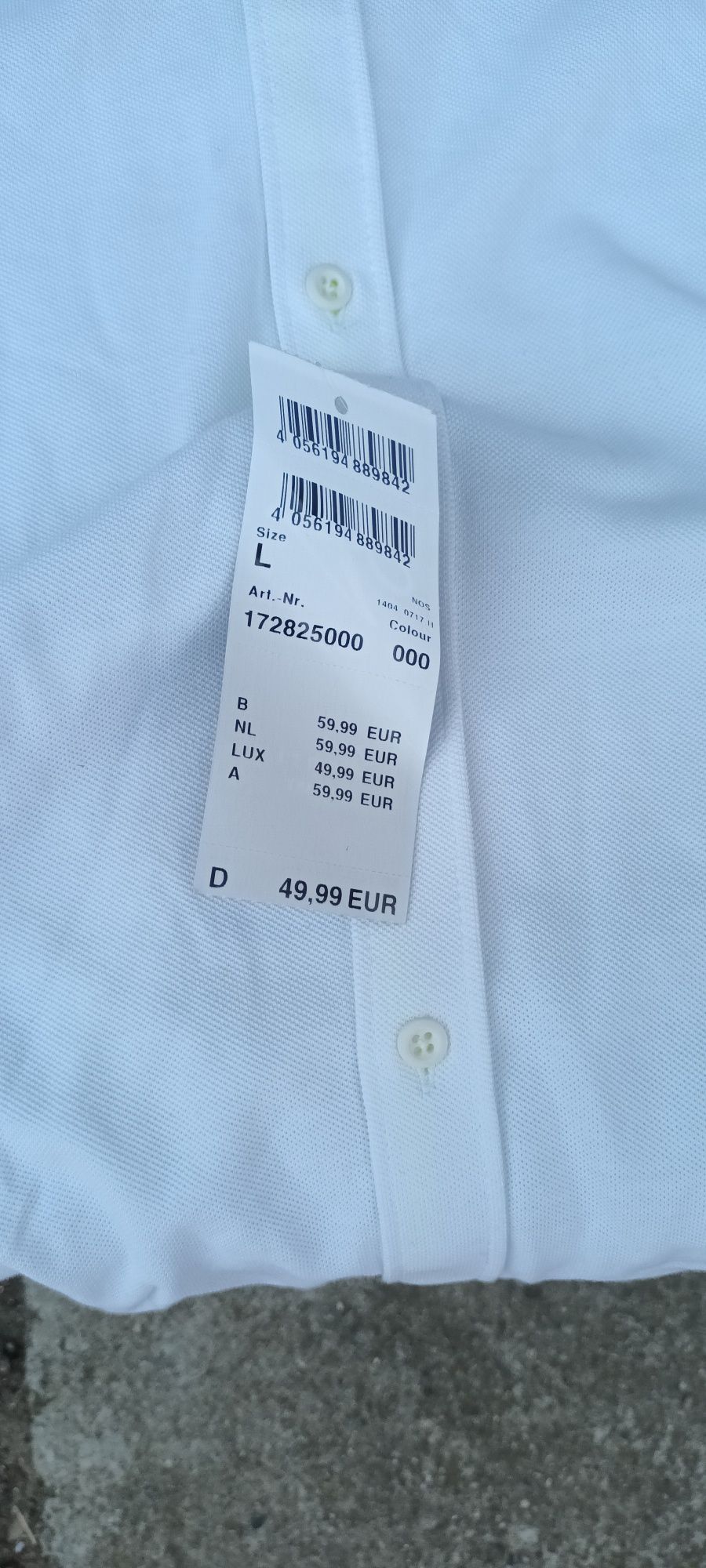 Joggshirt/tricou polo cu maneca lunga nou  cu eticheta