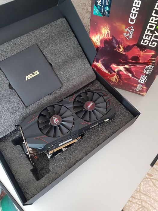 Видеокарта Asus Cerberus GTX 1070ti