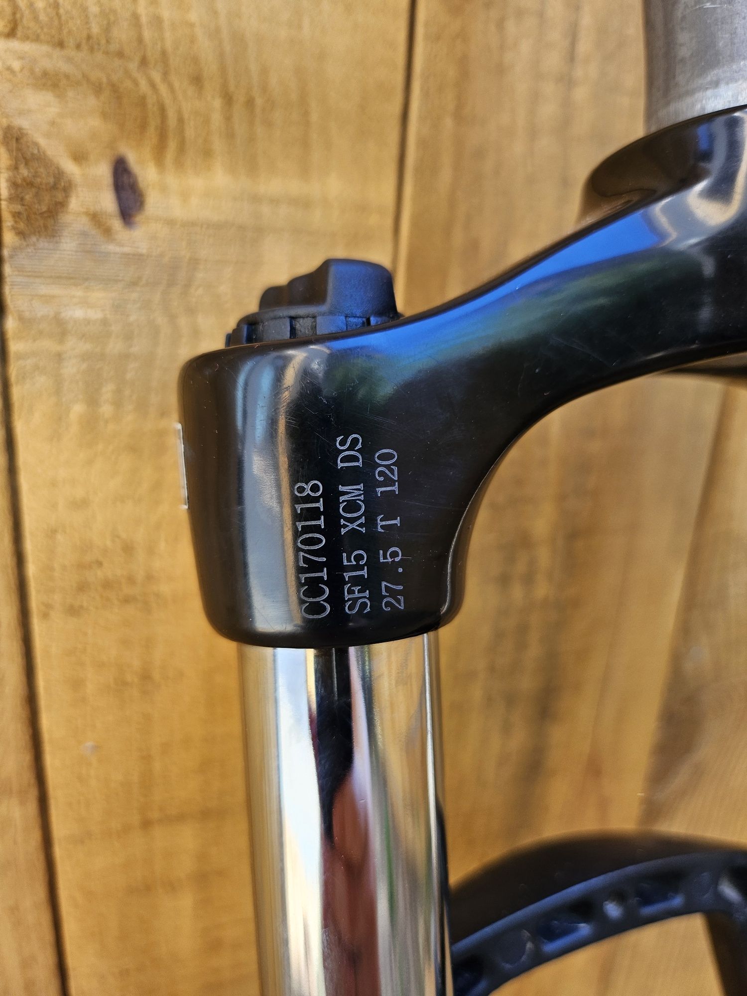 SR suntour XCM 30 - 27.5 - 120 ход
