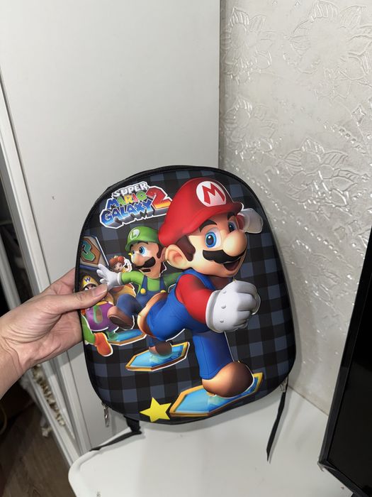 Детский яркий красочный  рюкзак отличного качества для мальчиков