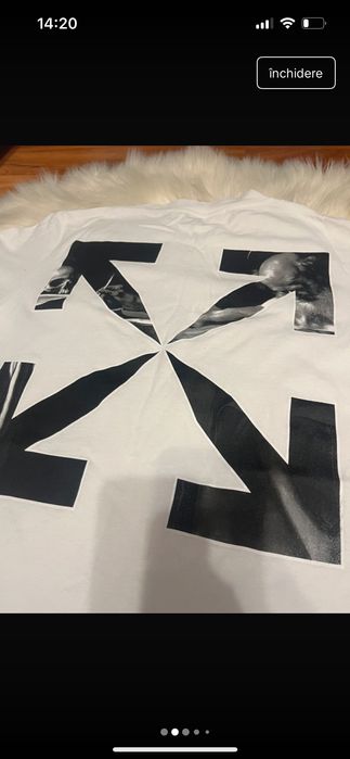 Tricou Off White original