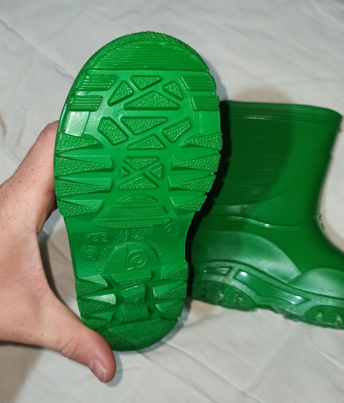 Детские резиновые сапоги обувь для девочки сапожки