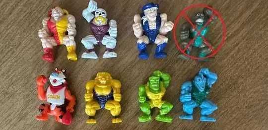 Лот Разбойници 1995 / Monster Wrestlers in my Pocket