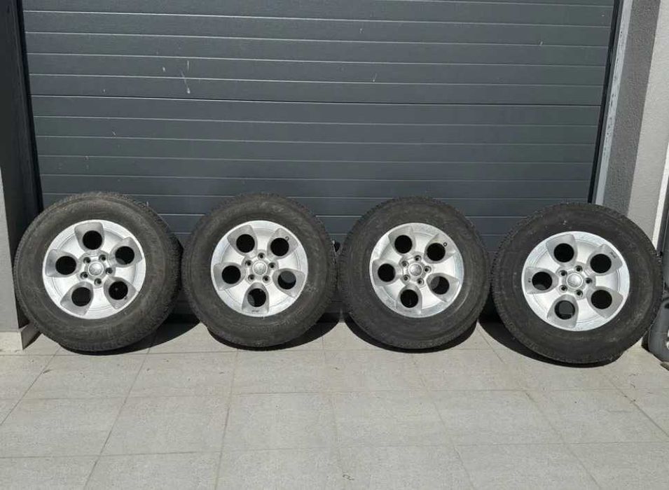 Jante 5x127 R18 Jeep Wrangler JK+Anvelope 255 70 18 Bridgestone Dueler