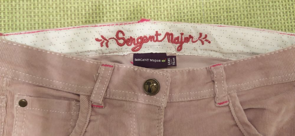 Pantaloni fete, roz pudra, 6ani