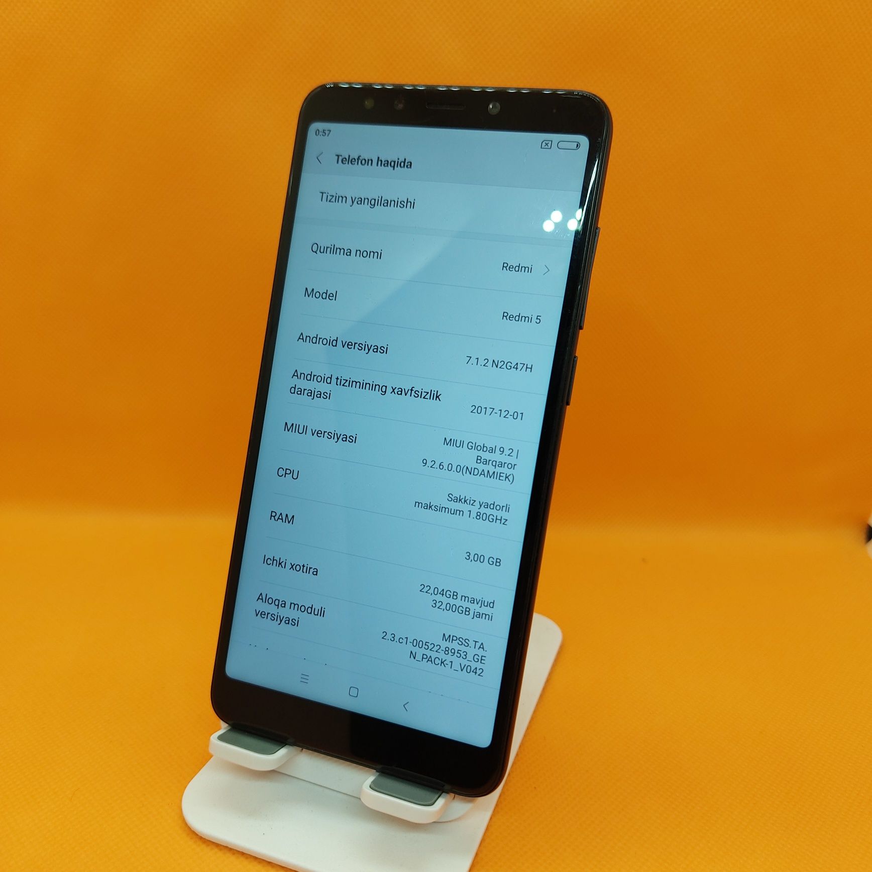 Redmi 5 srochna sotiladi