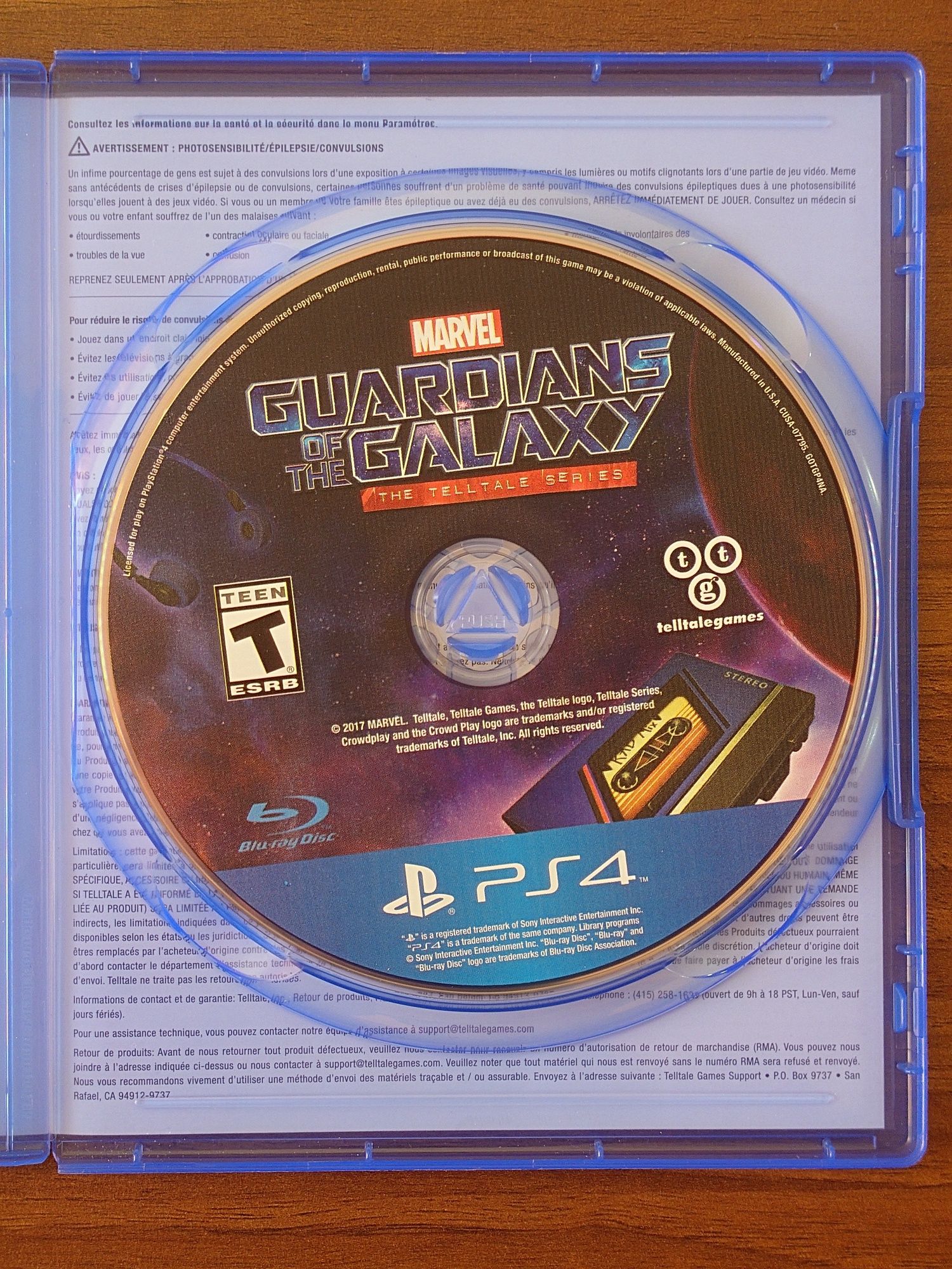 Guardians of the Galaxy: The Telltale Series PS4