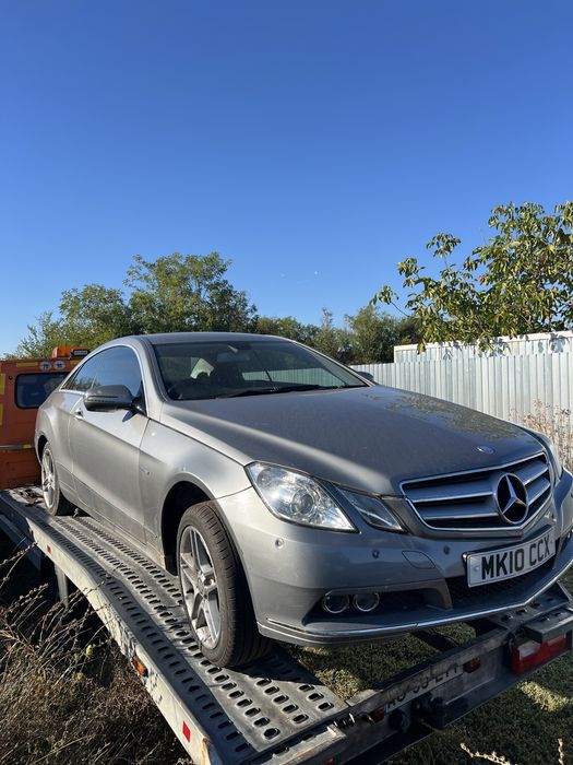 Mercedes e350 coupe fara motor si cutie