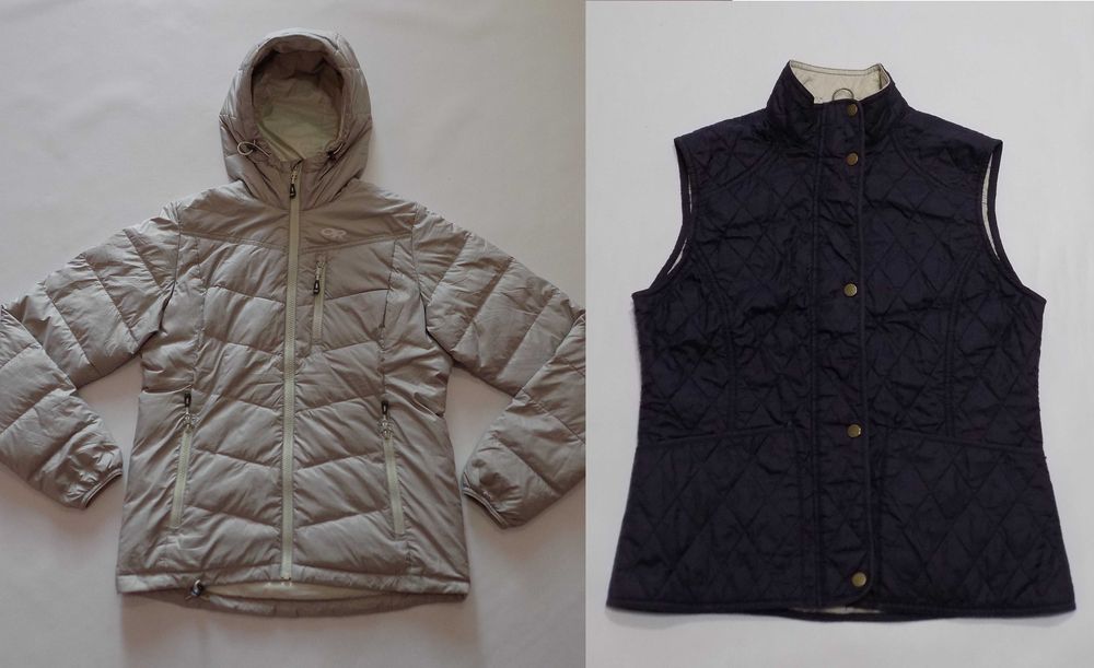 пухено яке outdoor research/barbour горнище елек дамско оригинално S