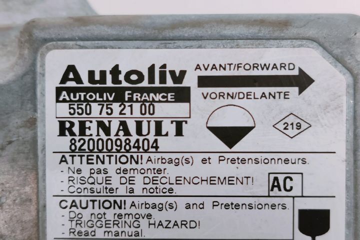 Modul Airbag 8200098404 Opel Movano A (facelift)