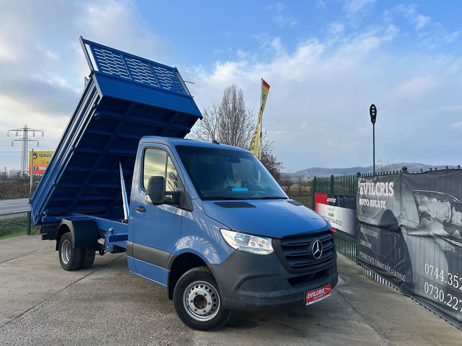 Mercedes-Benz Sprinter BASCULABIL TRILATERAL 3.5 tone Posibilitate LEASING/BASCULABIL 3 parti/BENA 3.8 m/CLIMA/TVA Deductibi