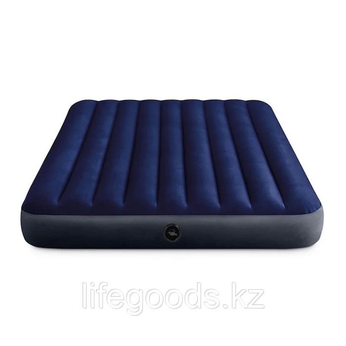 Надувной матрас двуспальный с подушками и насосом Intex 64765