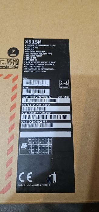 Laptop Asus X515M Nou