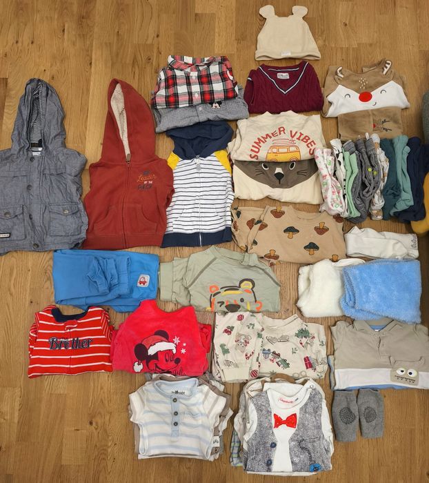 Lot mare haine 68-74-80