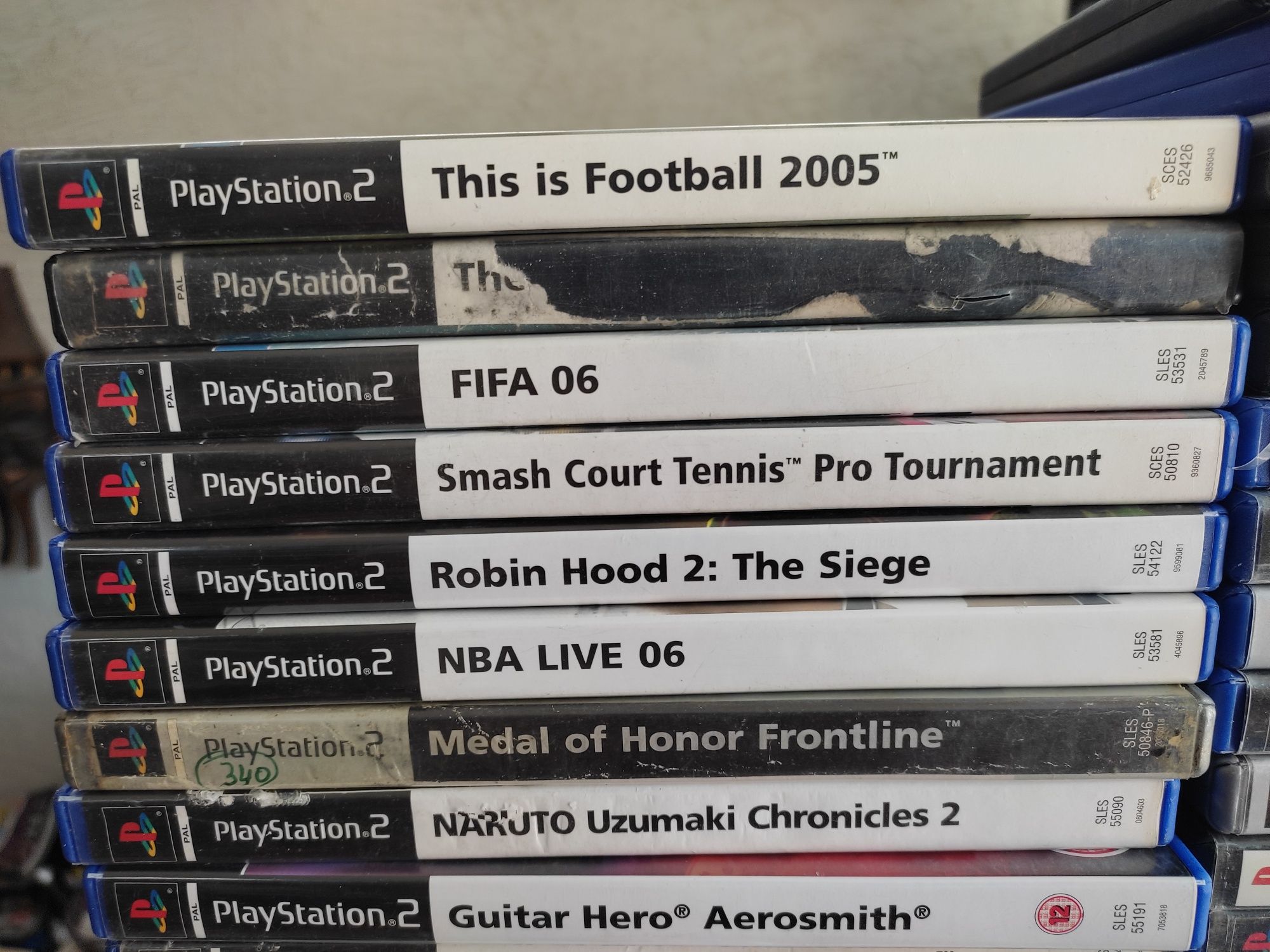 Лот 32 броя игри за пс2 sony playstation ps2