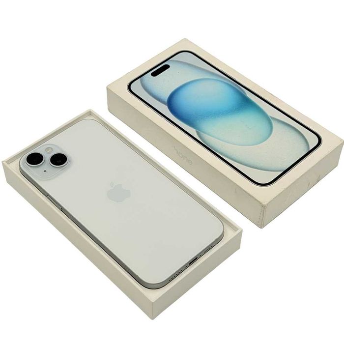 Magazin apple iPhone 15 plus blue 128gb excelent garantie rate
