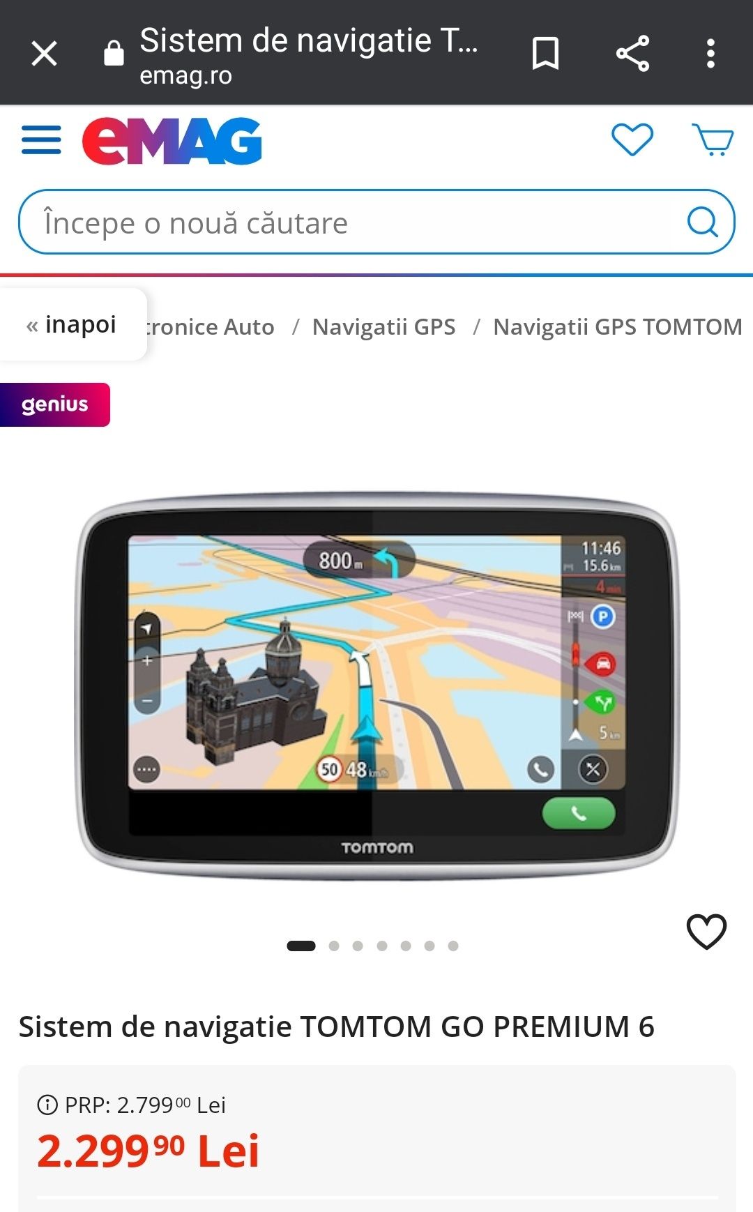 GPS*TOMTOM GO*Auto/Bus/Masina/AutoRulota/Microbuz/Autocar*Navigatie EU