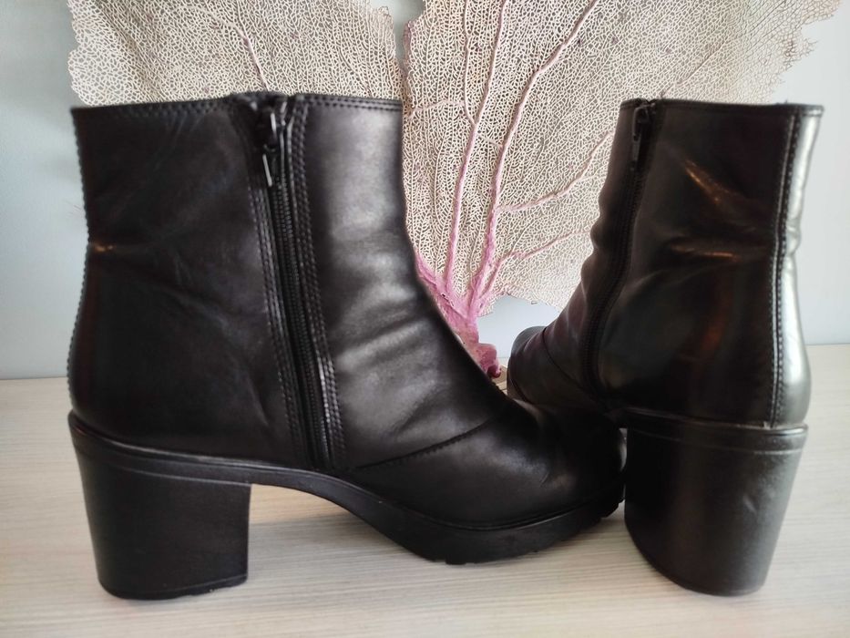 Черни боти VAGABOND – естествена кожа, №40