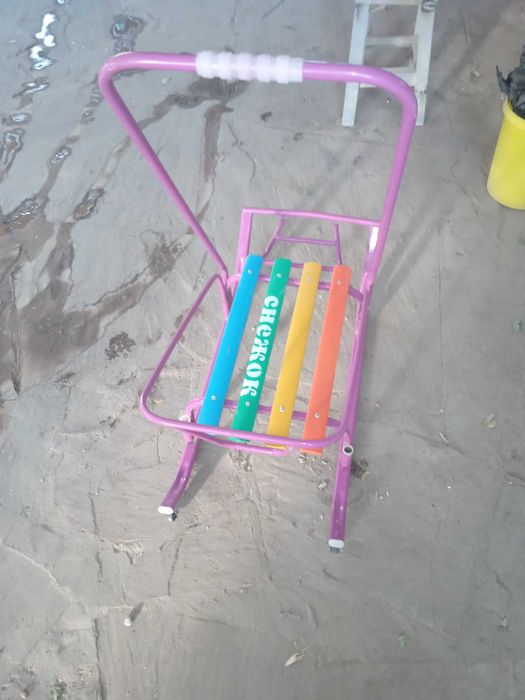 Продаются детские санки в отличном состоянии, практически новые/