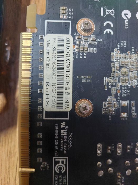 Videokarta Zotac Gtx750ti