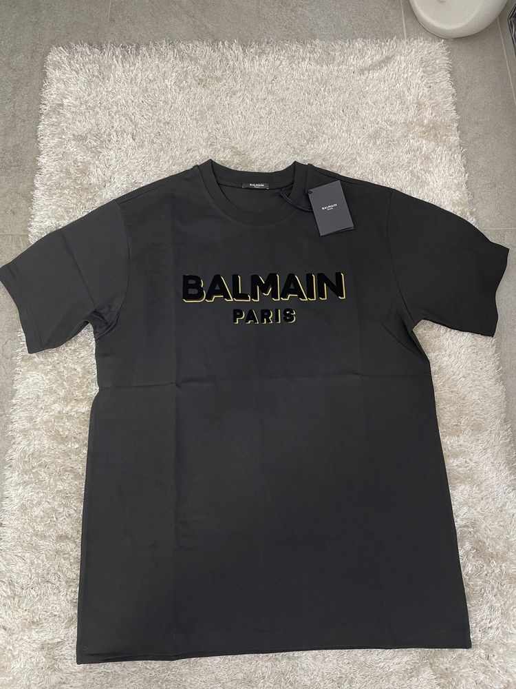 Tricou Balmain calitate bumbac 100% Premium colectie noua