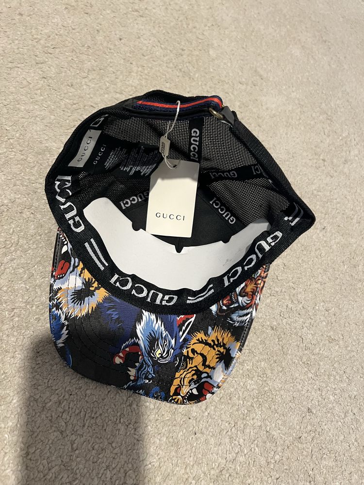 Sepci Gucci Print Monogram Trucker(Blue/Pink/Wolves/Blue&Black)