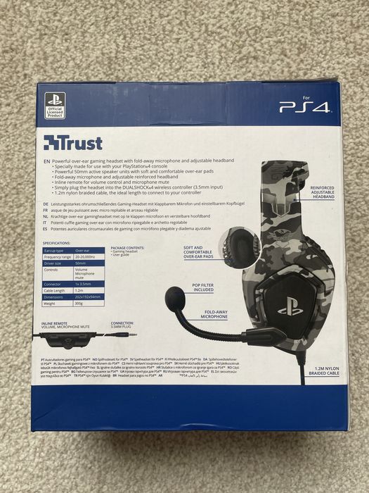 Casti Gaming Trust Forze Ps4, Ps5 noi sigilate