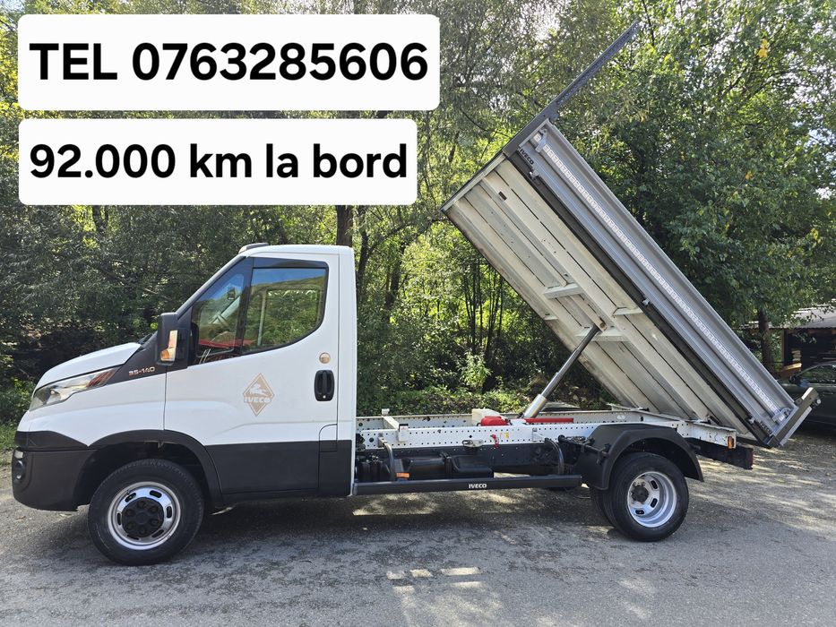 Vând Iveco Daily 2.3 140 CP an 2019, basculabil in acte

EURO 6